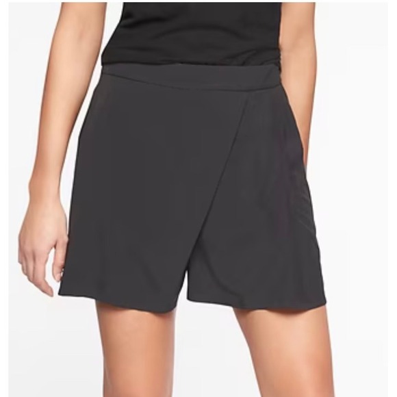 Athleta Dresses & Skirts - Athleta Planner Skort Black Size 0 Built-In Shorts Golf Tennis Athletic